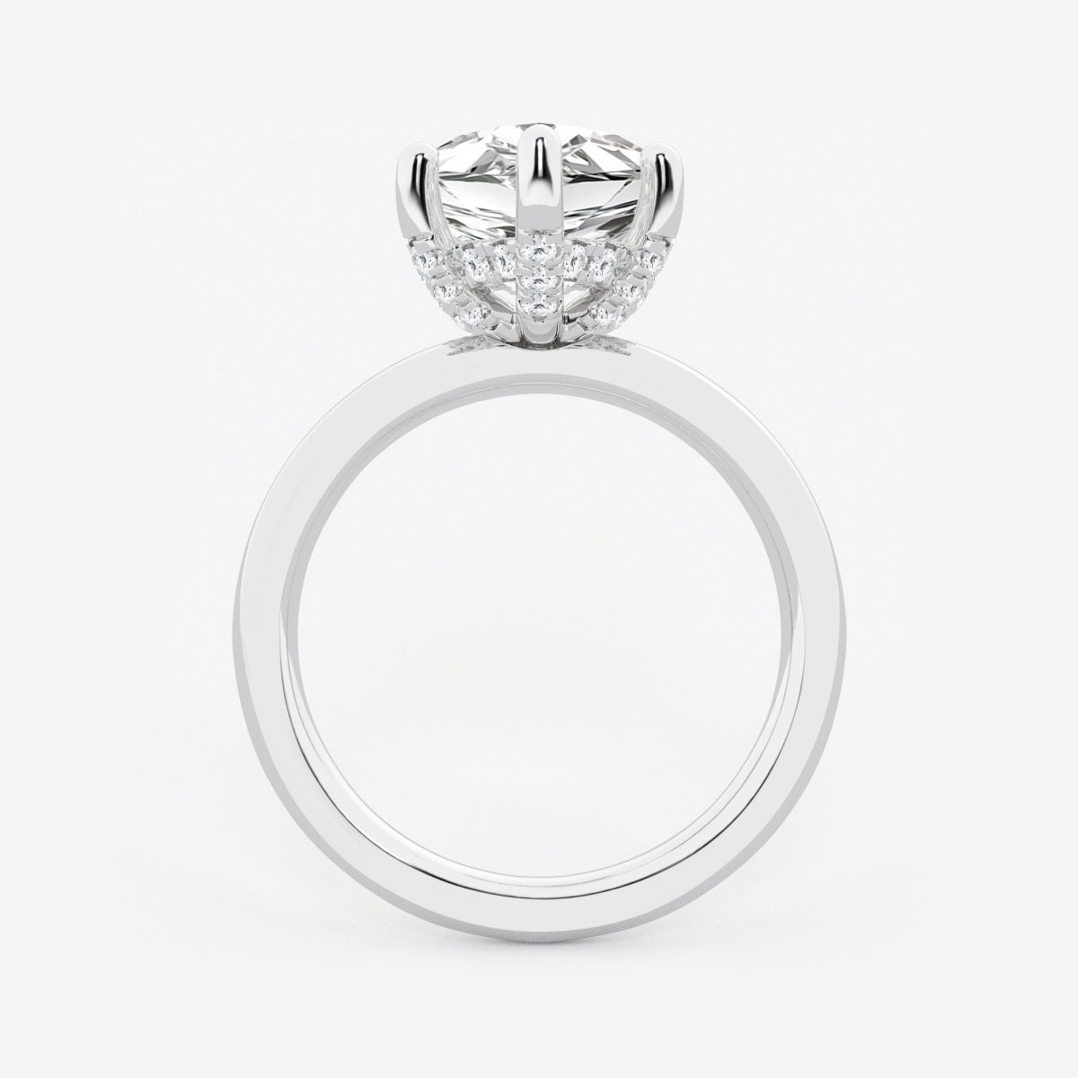 Eleanor - Hidden Halo Design Engagement Ring