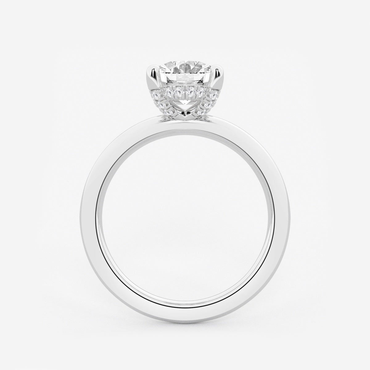 Eleanor - Hidden Halo Design Engagement Ring