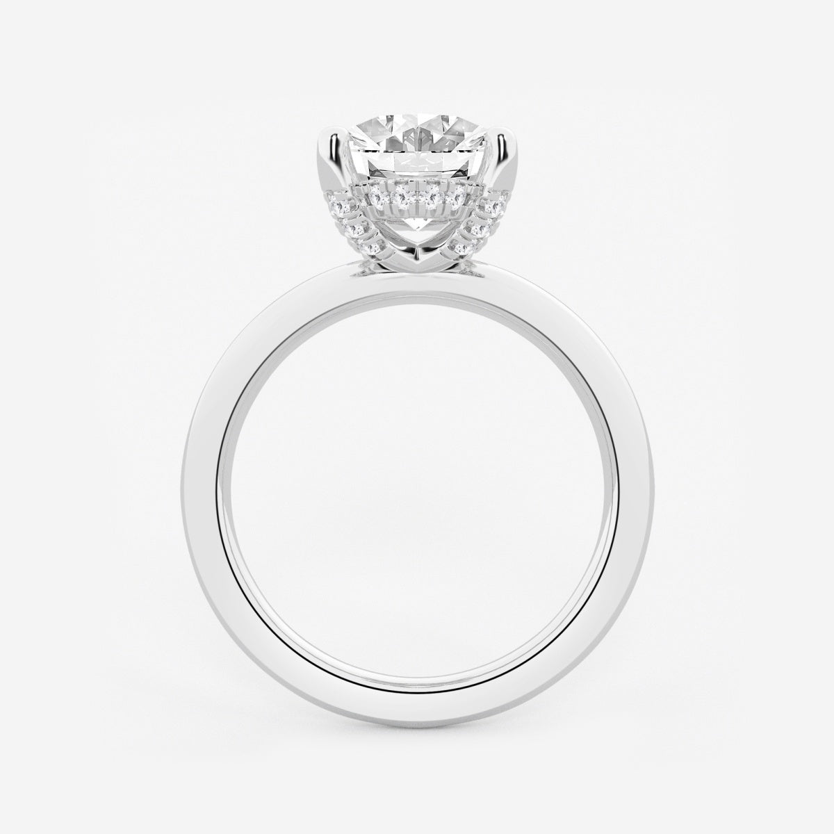 Eleanor - Hidden Halo Design Engagement Ring