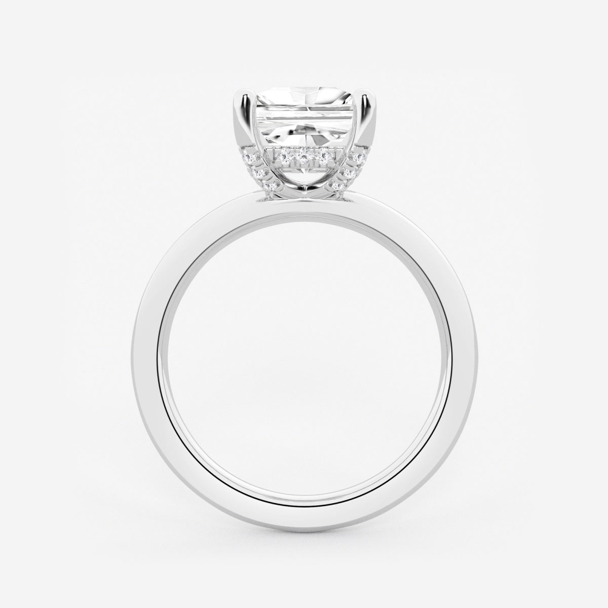 Eleanor - Hidden Halo Design Engagement Ring