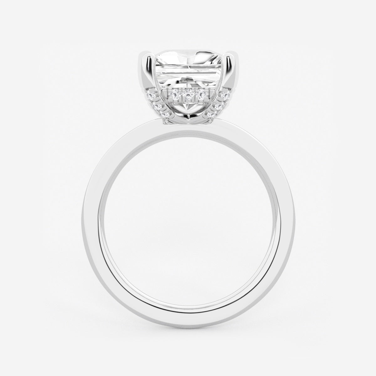 Eleanor - Hidden Halo Design Engagement Ring