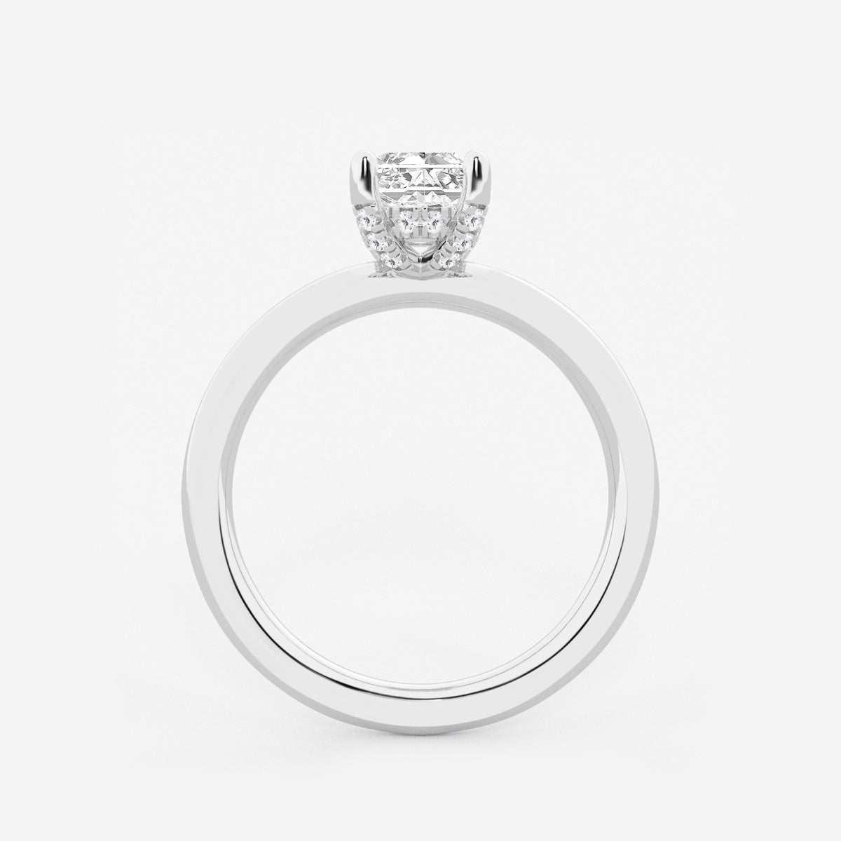 Eleanor - Hidden Halo Design Engagement Ring