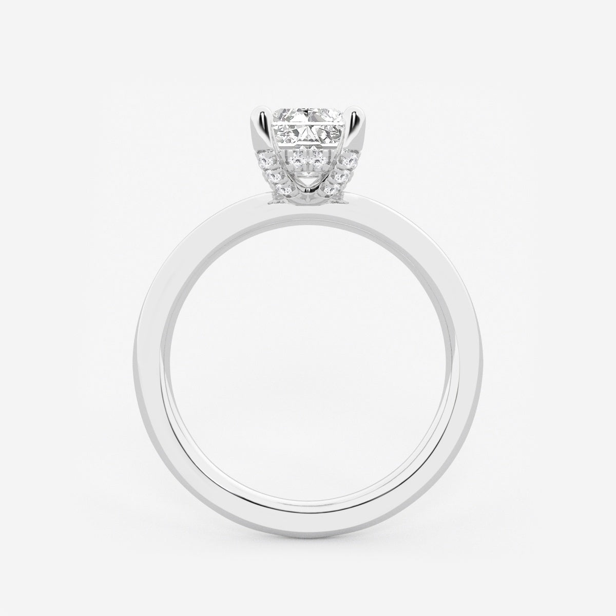 Eleanor - Hidden Halo Design Engagement Ring