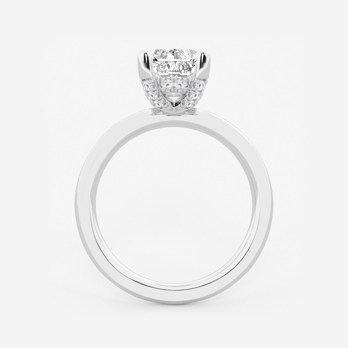 Eleanor - Hidden Halo Design Engagement Ring