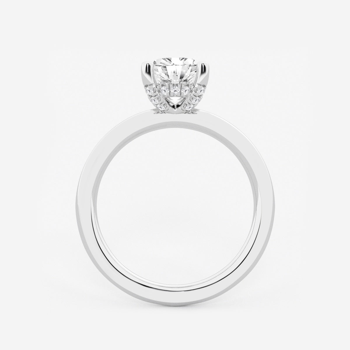 Eleanor - Hidden Halo Design Engagement Ring