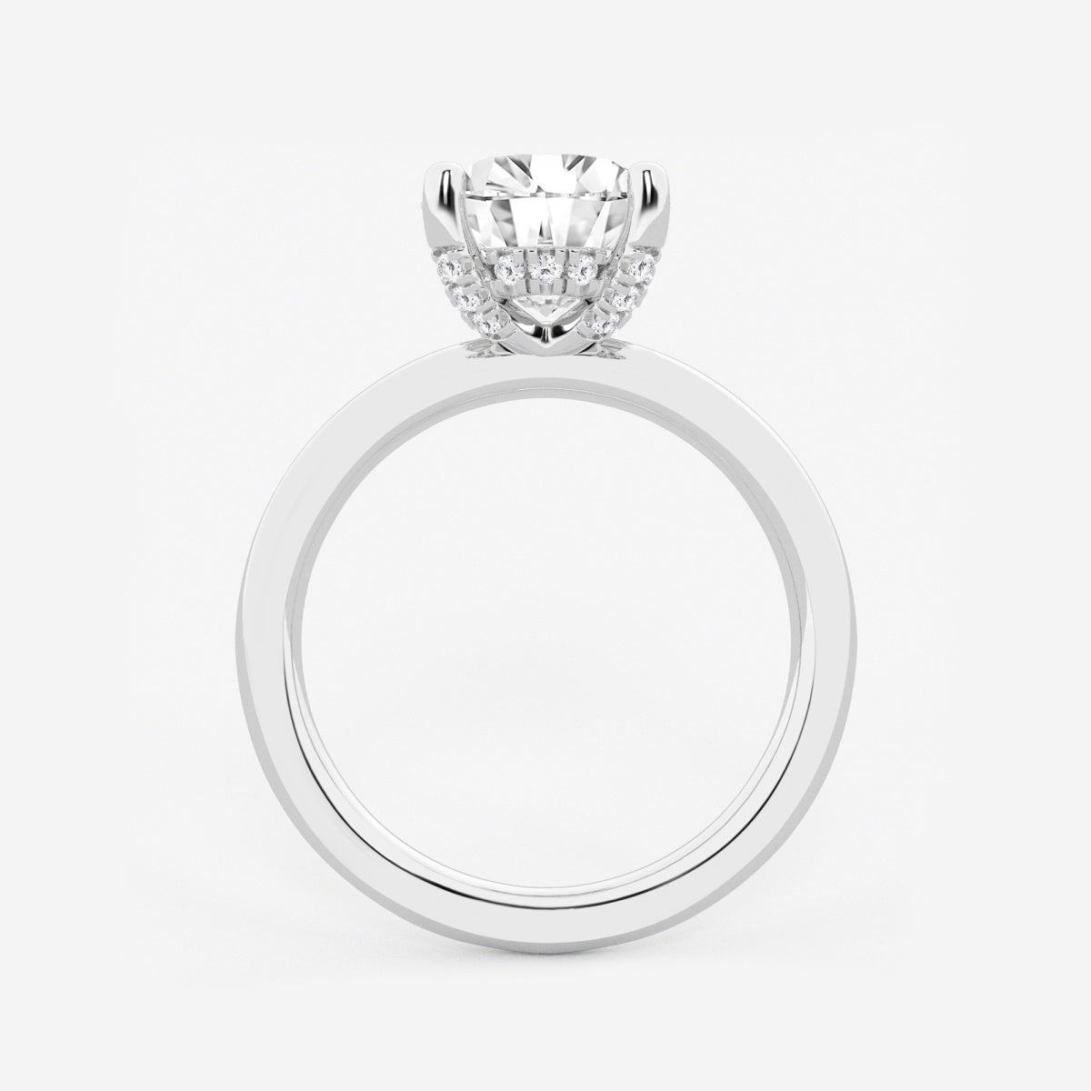 Eleanor - Hidden Halo Design Engagement Ring