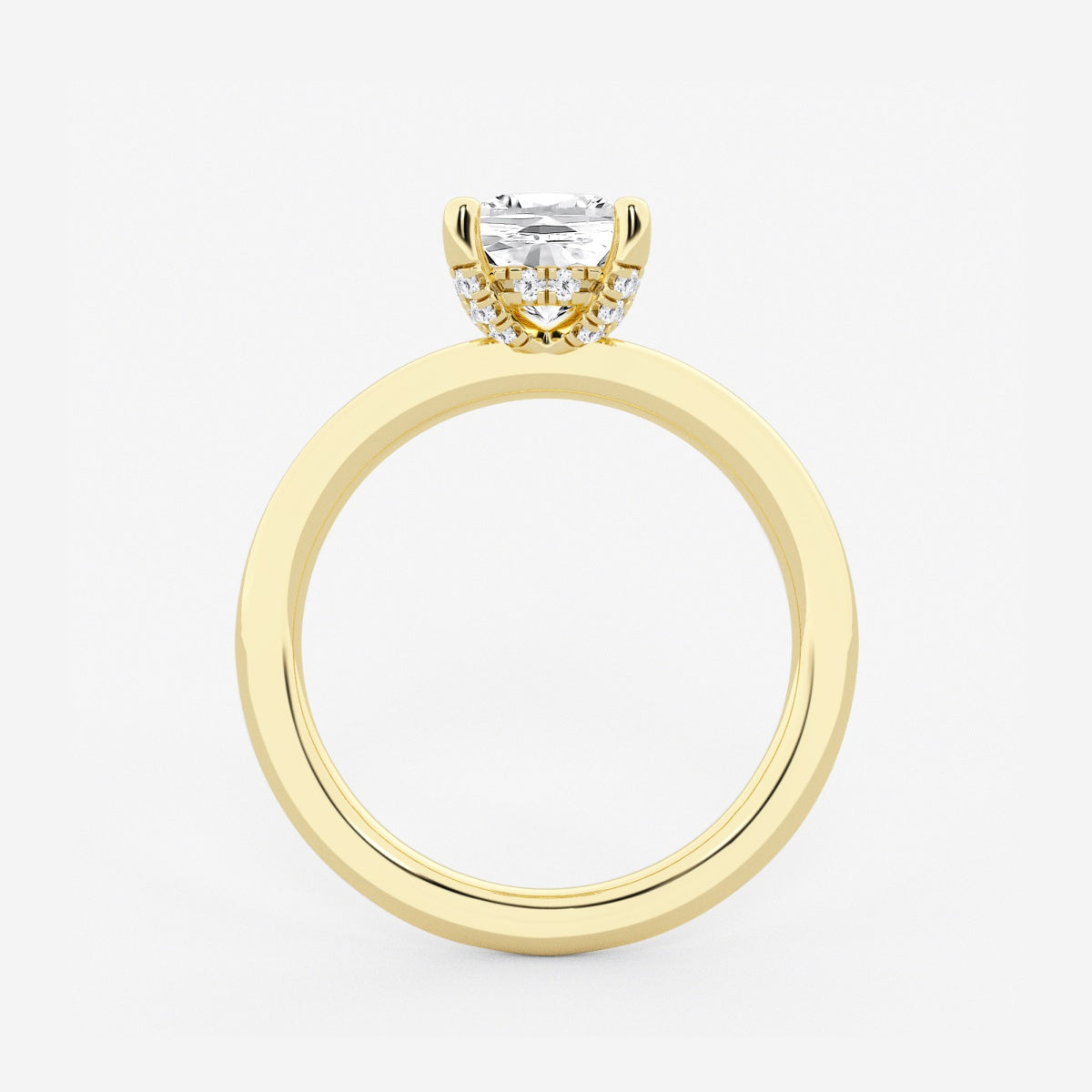 Eleanor - Hidden Halo Design Engagement Ring