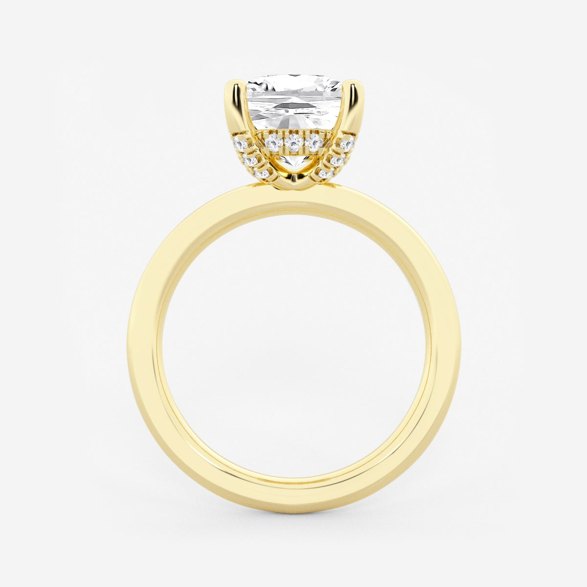 Eleanor - Hidden Halo Design Engagement Ring