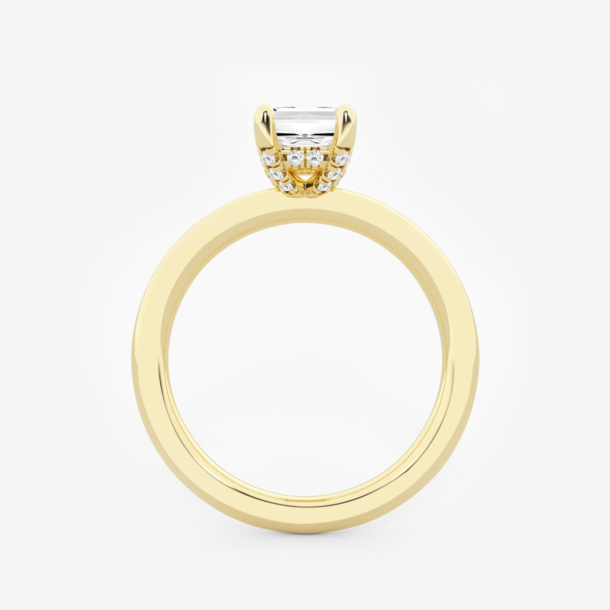 Eleanor - Hidden Halo Design Engagement Ring