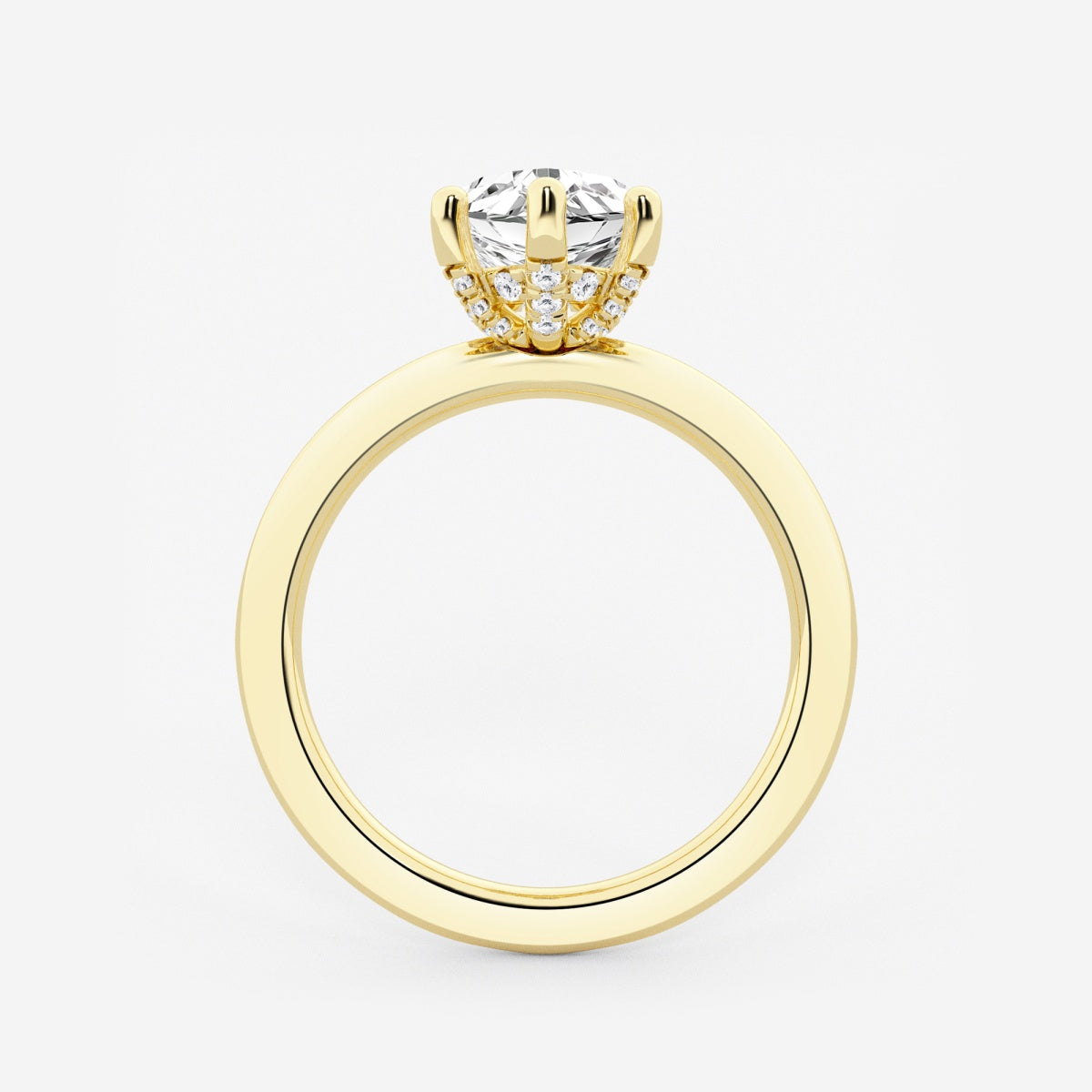 Eleanor - Hidden Halo Design Engagement Ring