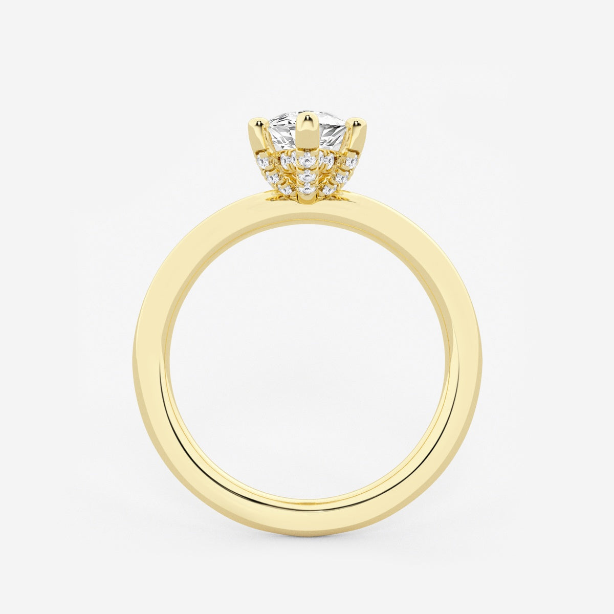 Eleanor - Hidden Halo Design Engagement Ring