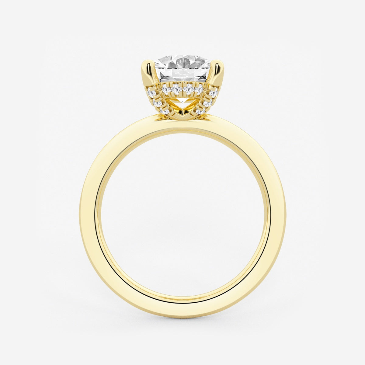 Eleanor - Hidden Halo Design Engagement Ring