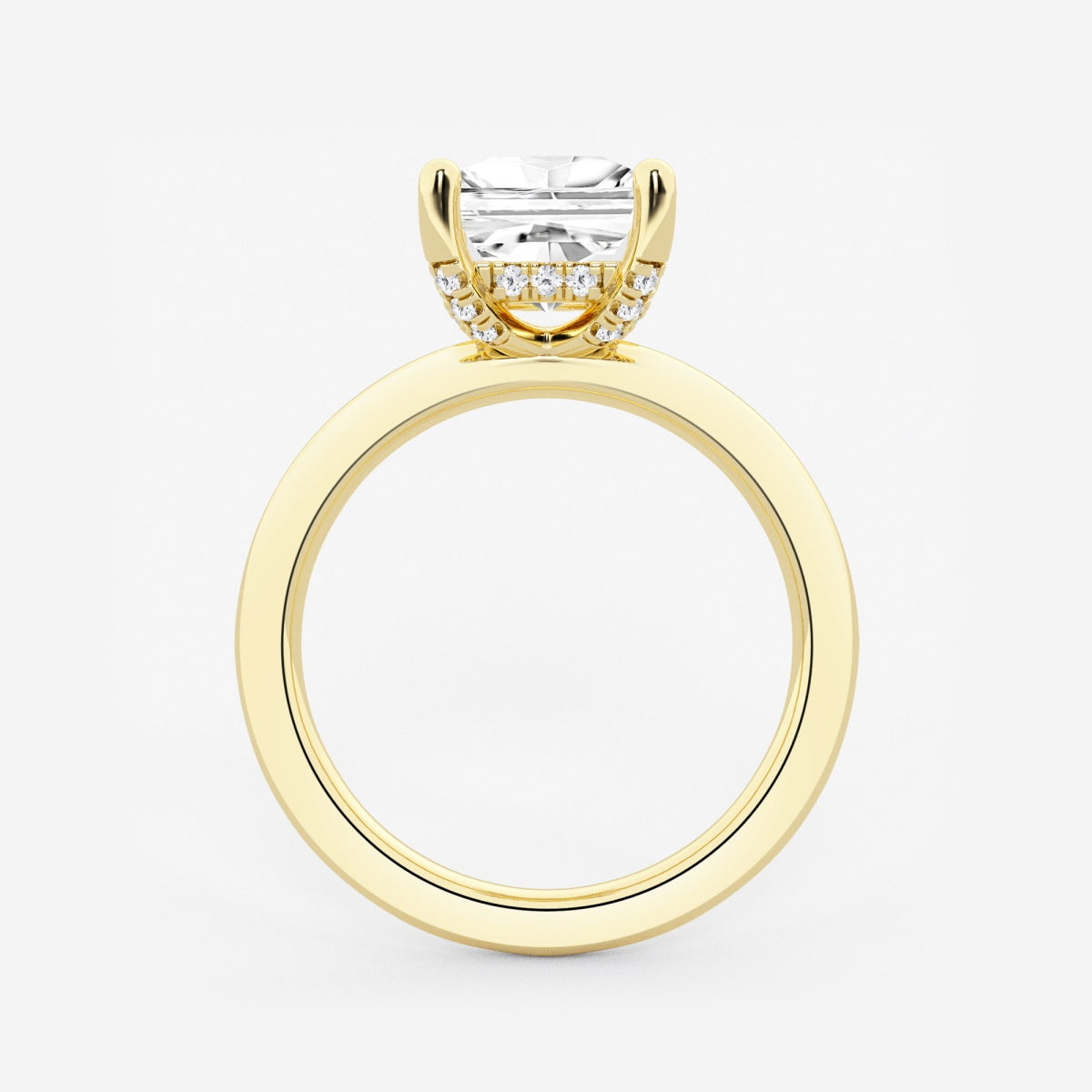 Eleanor - Hidden Halo Design Engagement Ring