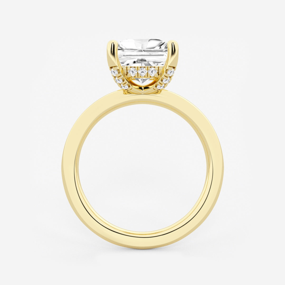 Eleanor - Hidden Halo Design Engagement Ring