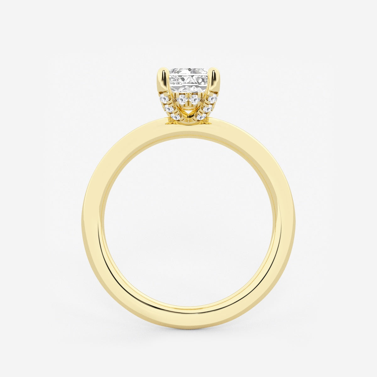 Eleanor - Hidden Halo Design Engagement Ring