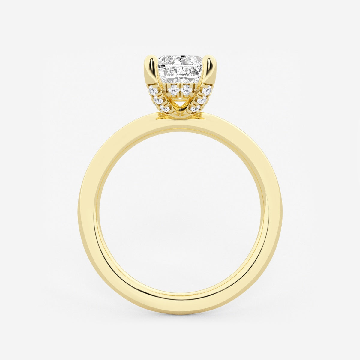 Eleanor - Hidden Halo Design Engagement Ring