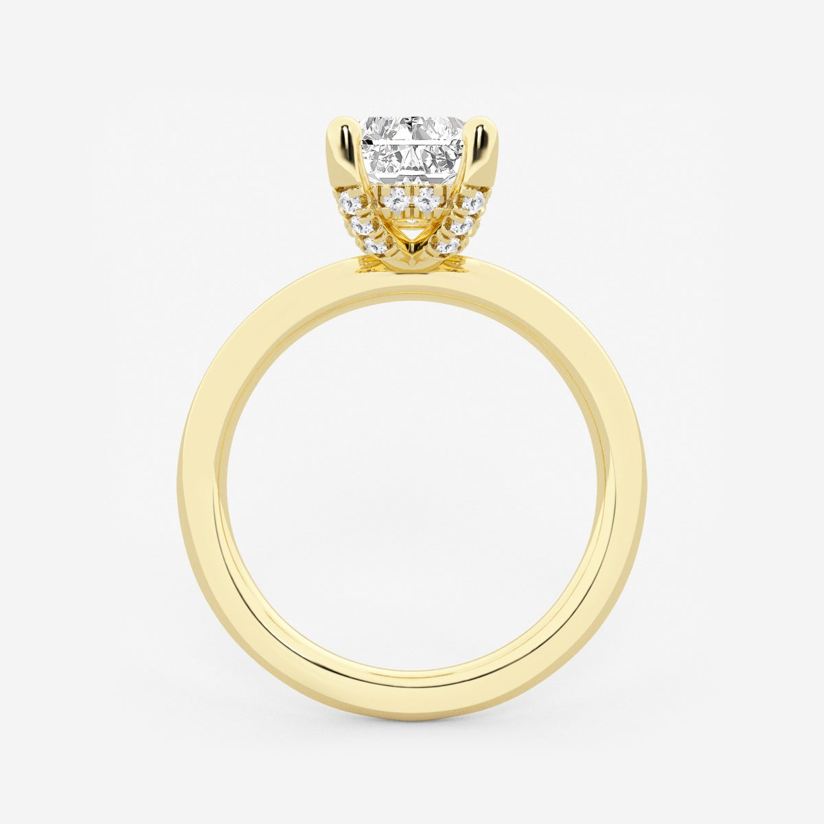 Eleanor - Hidden Halo Design Engagement Ring