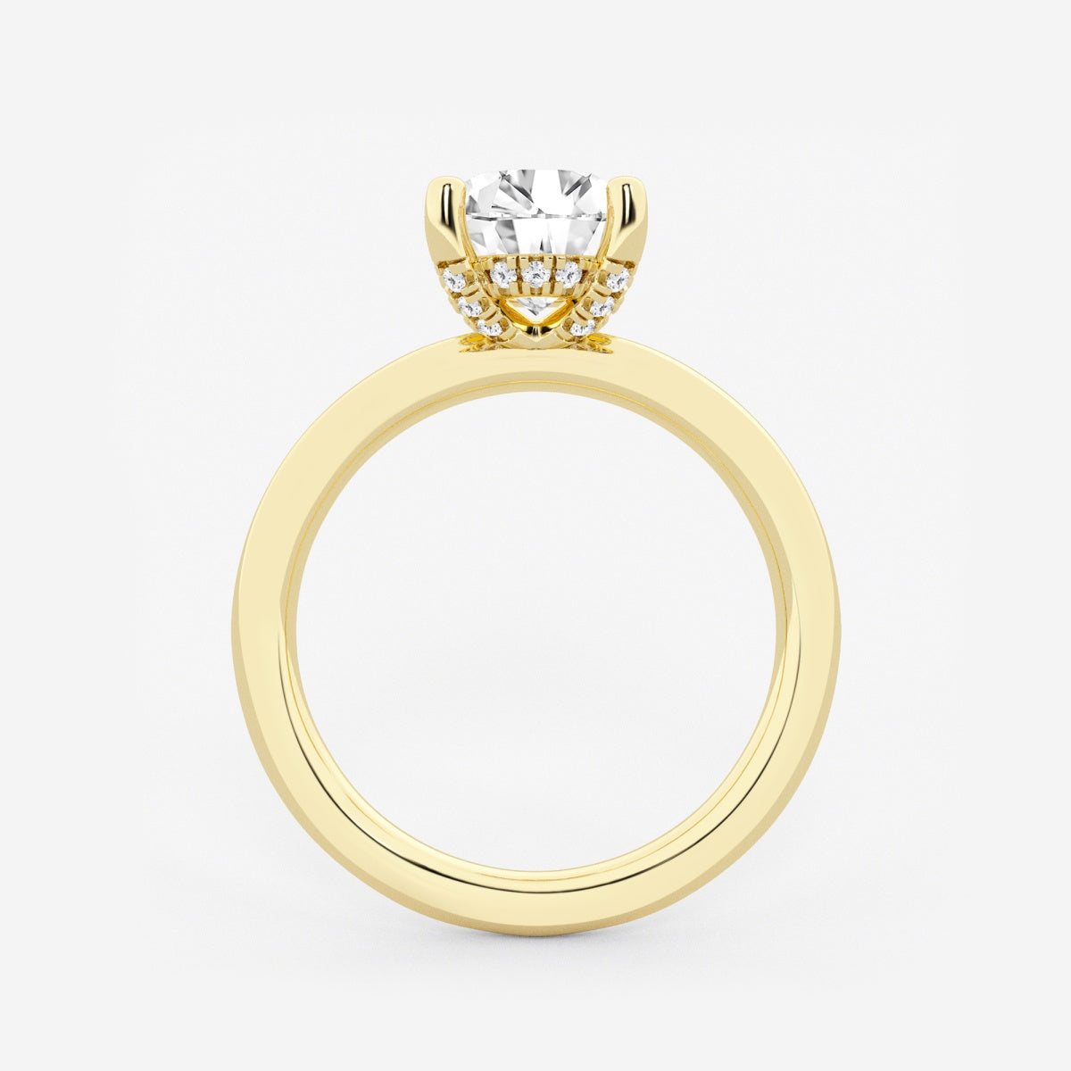 Eleanor - Hidden Halo Design Engagement Ring