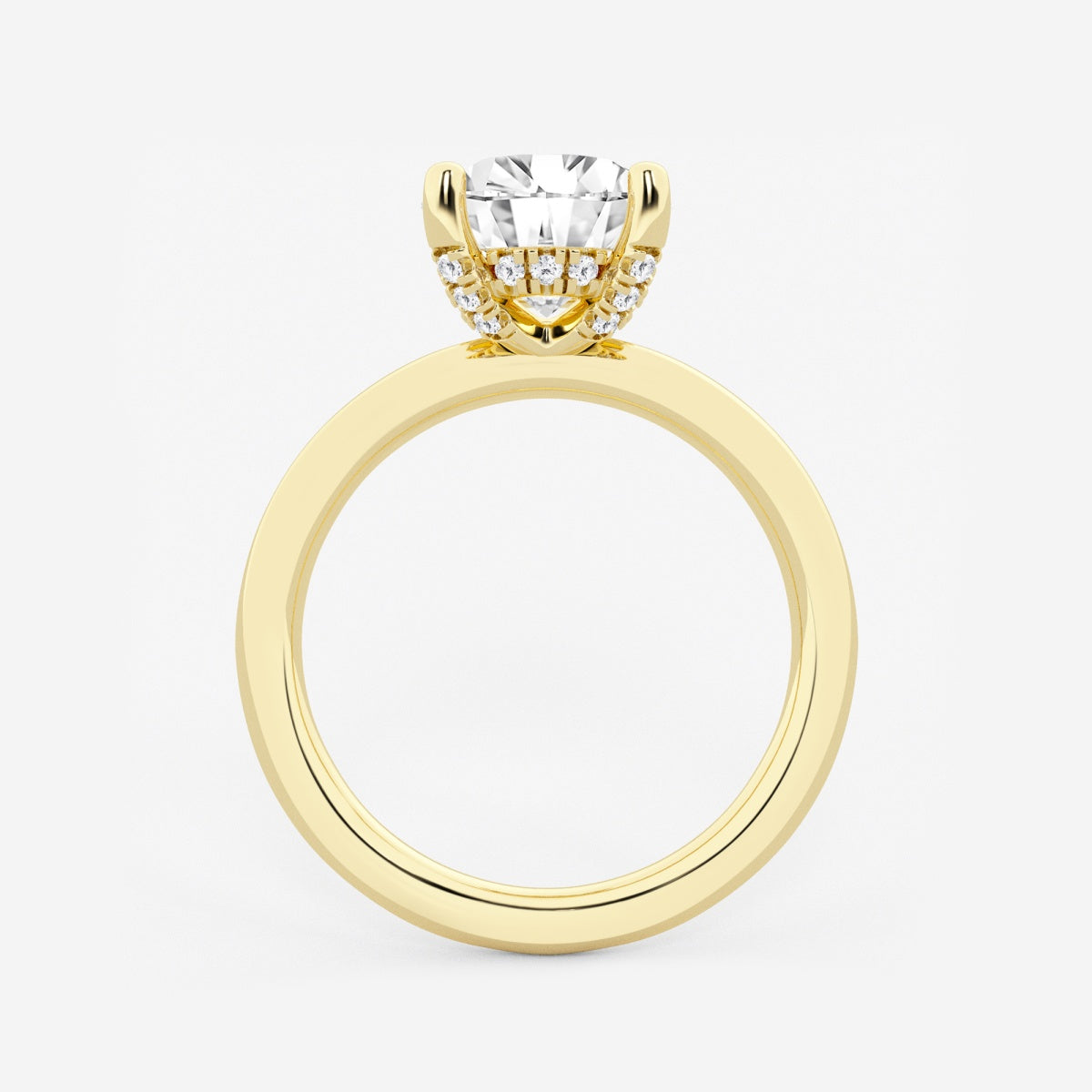 Eleanor - Hidden Halo Design Engagement Ring