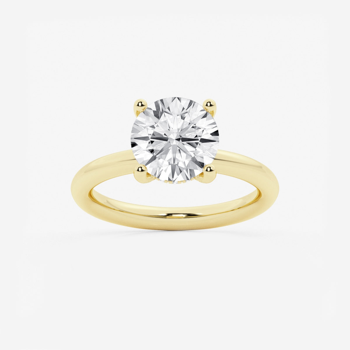 Eleanor - Hidden Halo Design Engagement Ring