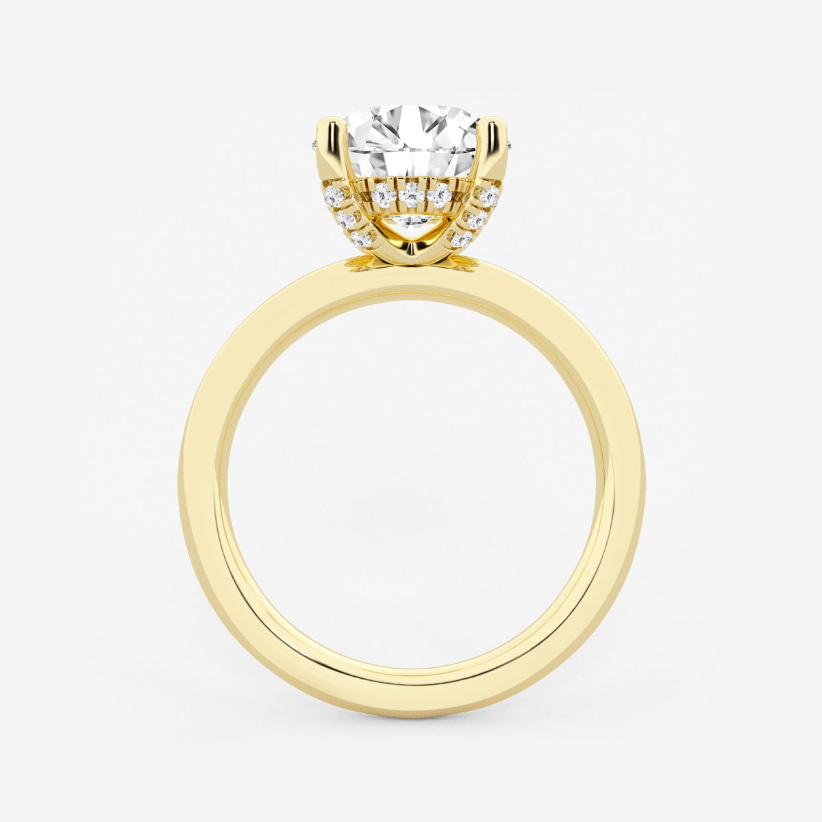 Eleanor - Hidden Halo Design Engagement Ring