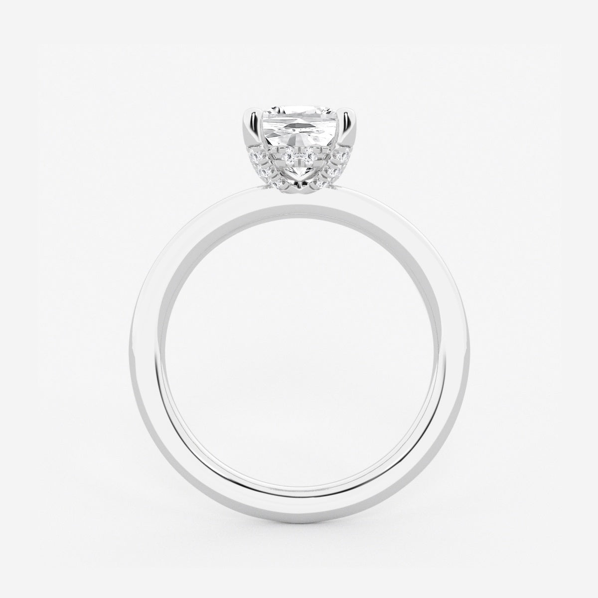 Eleanor - Hidden Halo Design Engagement Ring