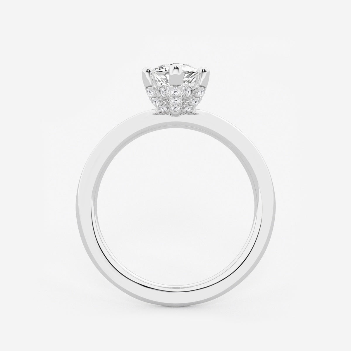 Eleanor - Hidden Halo Design Engagement Ring