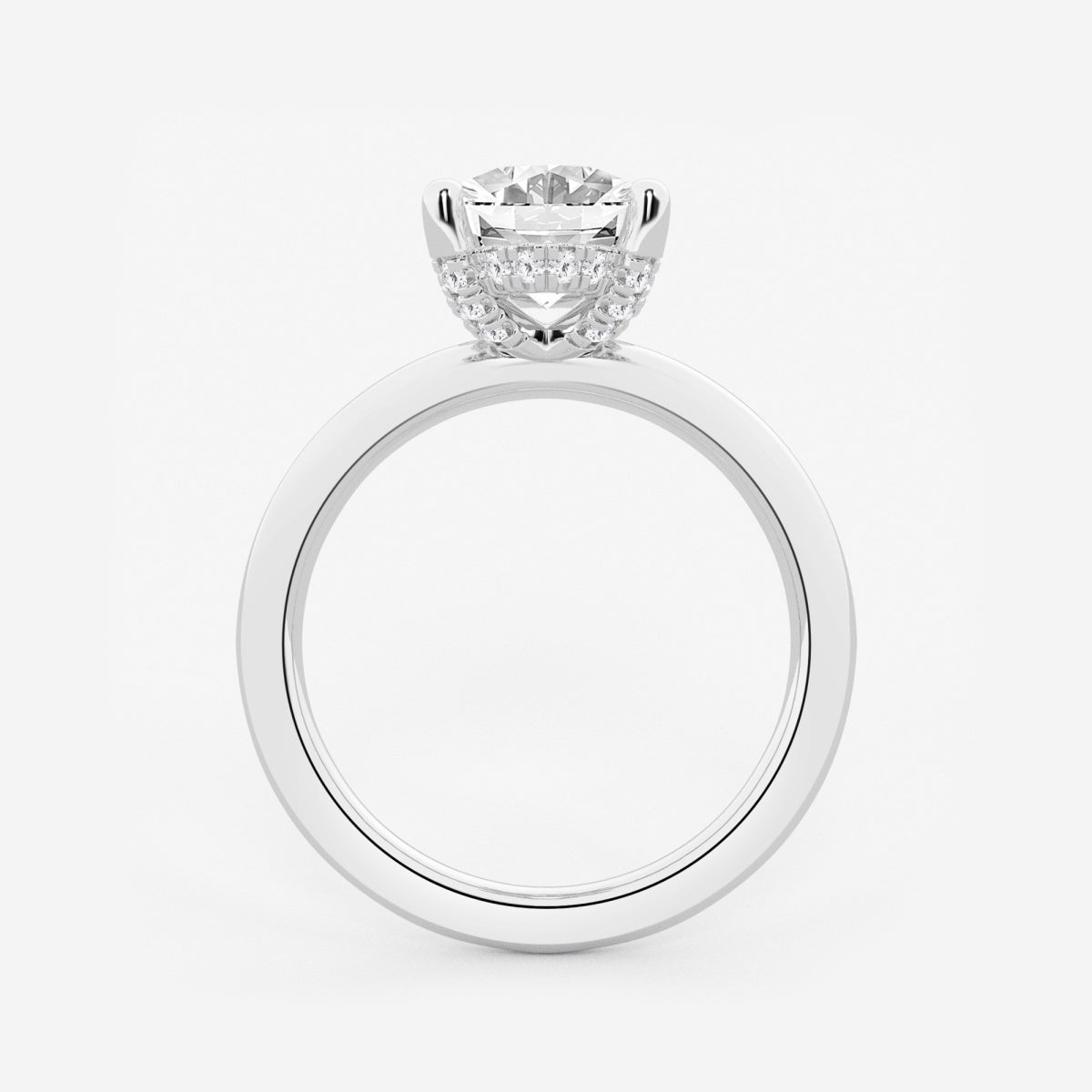 Eleanor - Hidden Halo Design Engagement Ring