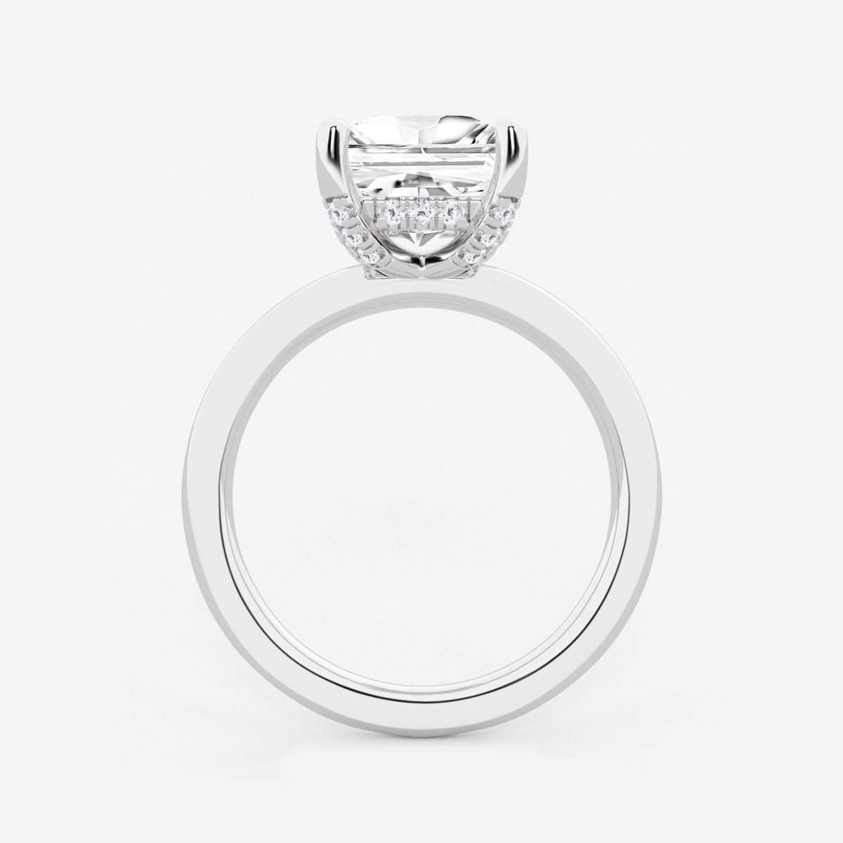 Eleanor - Hidden Halo Design Engagement Ring