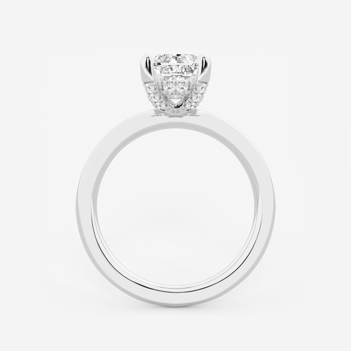 Eleanor - Hidden Halo Design Engagement Ring