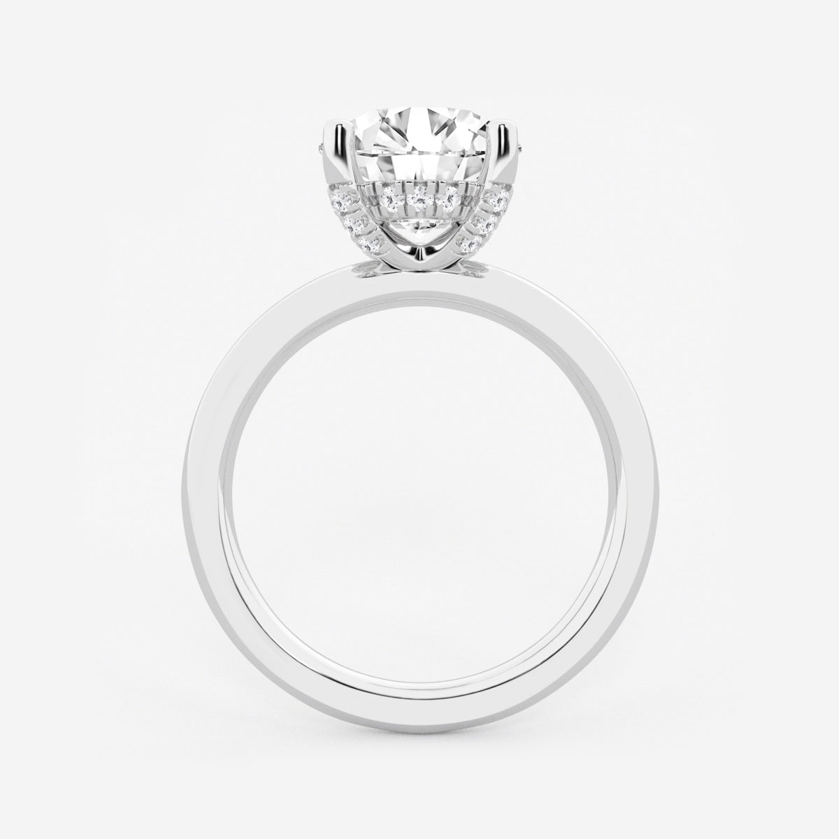 Eleanor - Hidden Halo Design Engagement Ring