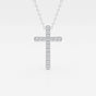 Eleanor - Intricate Pave Cross Design Necklaces