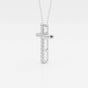 Eleanor - Intricate Pave Cross Design Necklaces