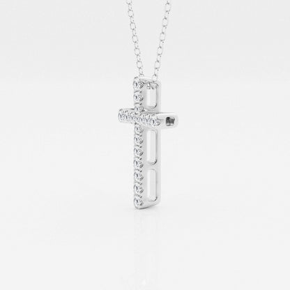 Eleanor - Intricate Pave Cross Design Necklaces