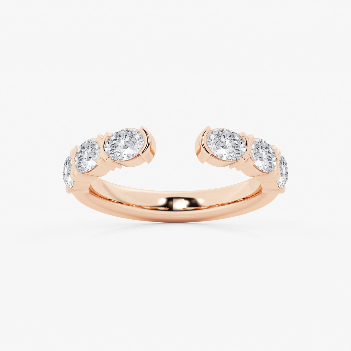 Eliana - Sleek Channel Set Band Wedding Ring