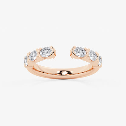 Eliana - Sleek Channel Set Band Wedding Ring