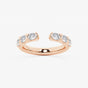 Eliana - Sleek Channel Set Band Wedding Ring