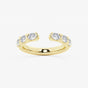 Eliana - Sleek Channel Set Band Wedding Ring