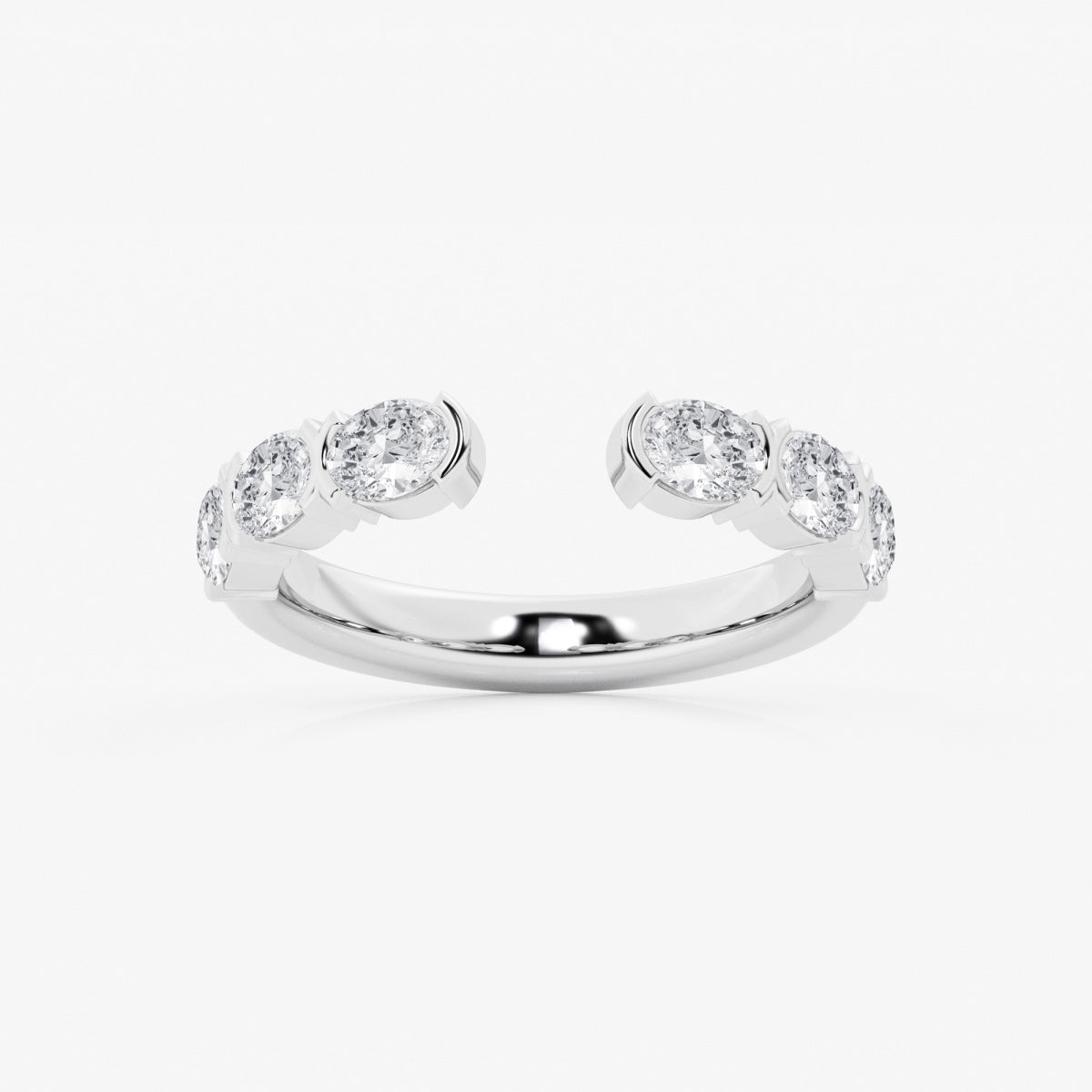 Eliana - Sleek Channel Set Band Wedding Ring