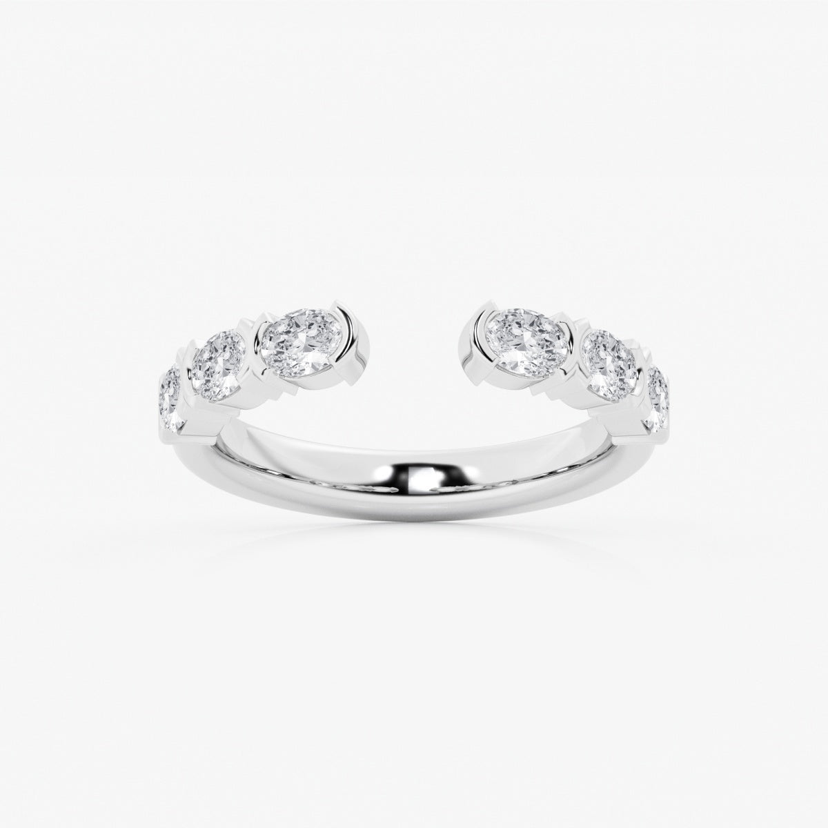 Eliana - Sleek Channel Set Band Wedding Ring