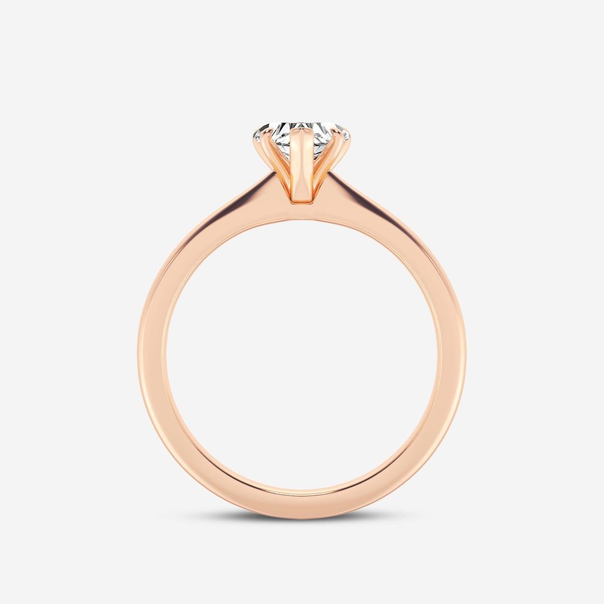 Elise - Delicate Solitaire Engagement Ring