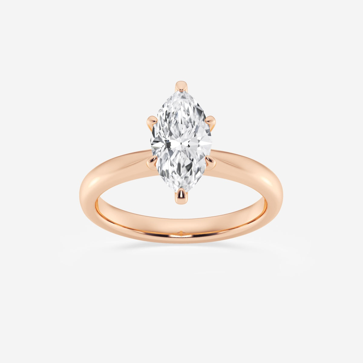 Elise - Delicate Solitaire Engagement Ring