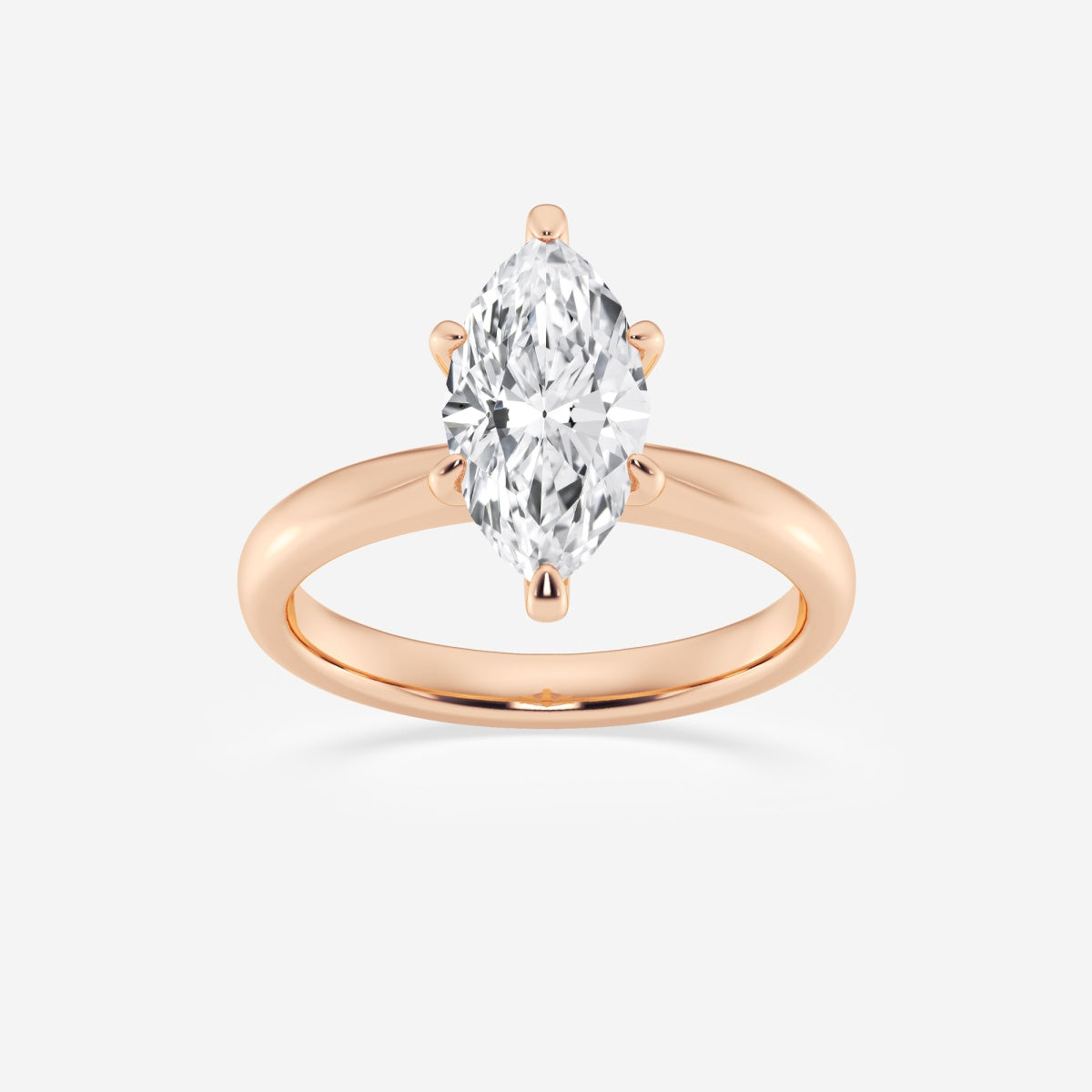 Elise - Delicate Solitaire Engagement Ring