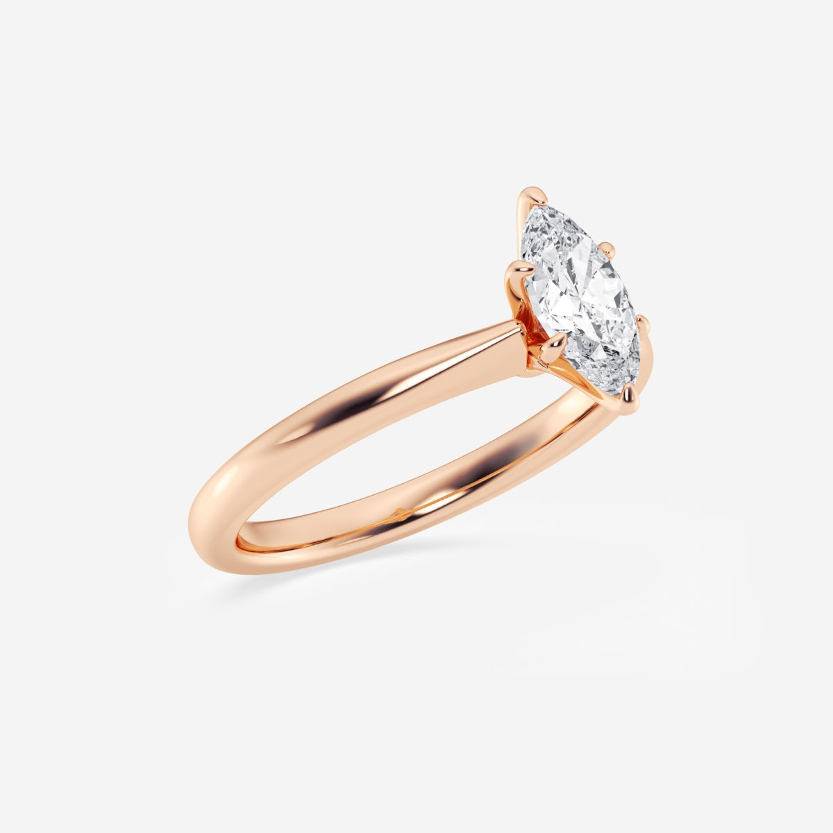 Elise - Delicate Solitaire Engagement Ring