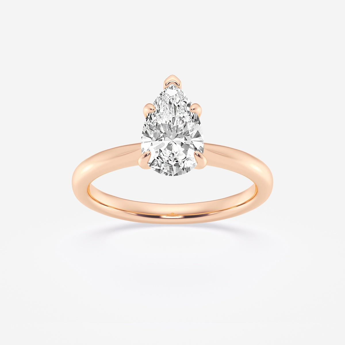 Elise - Delicate Solitaire Engagement Ring