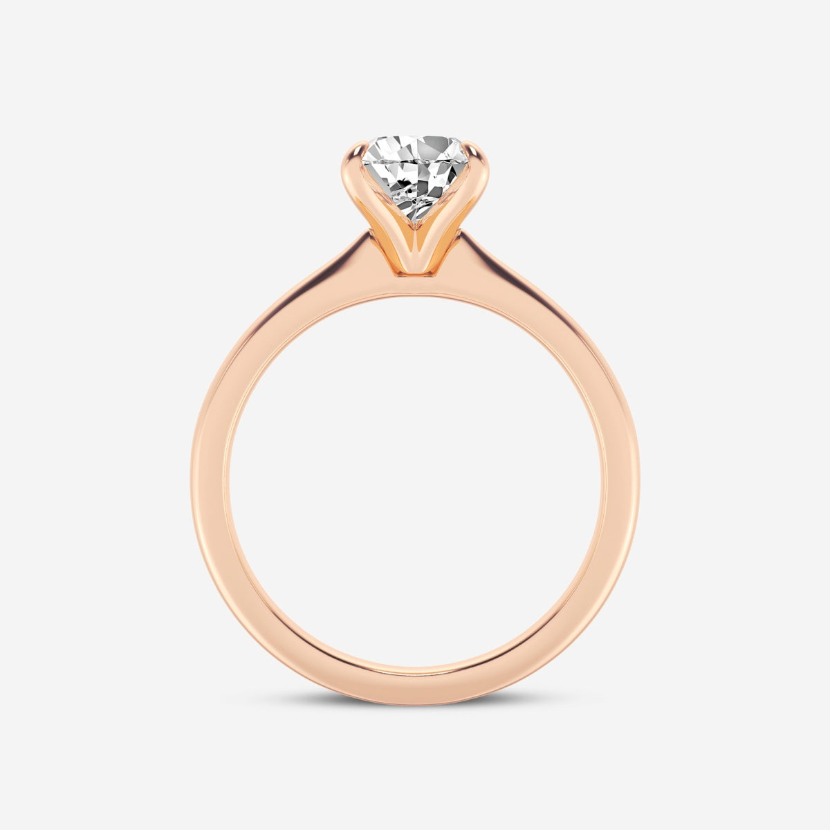 Elise - Delicate Solitaire Engagement Ring