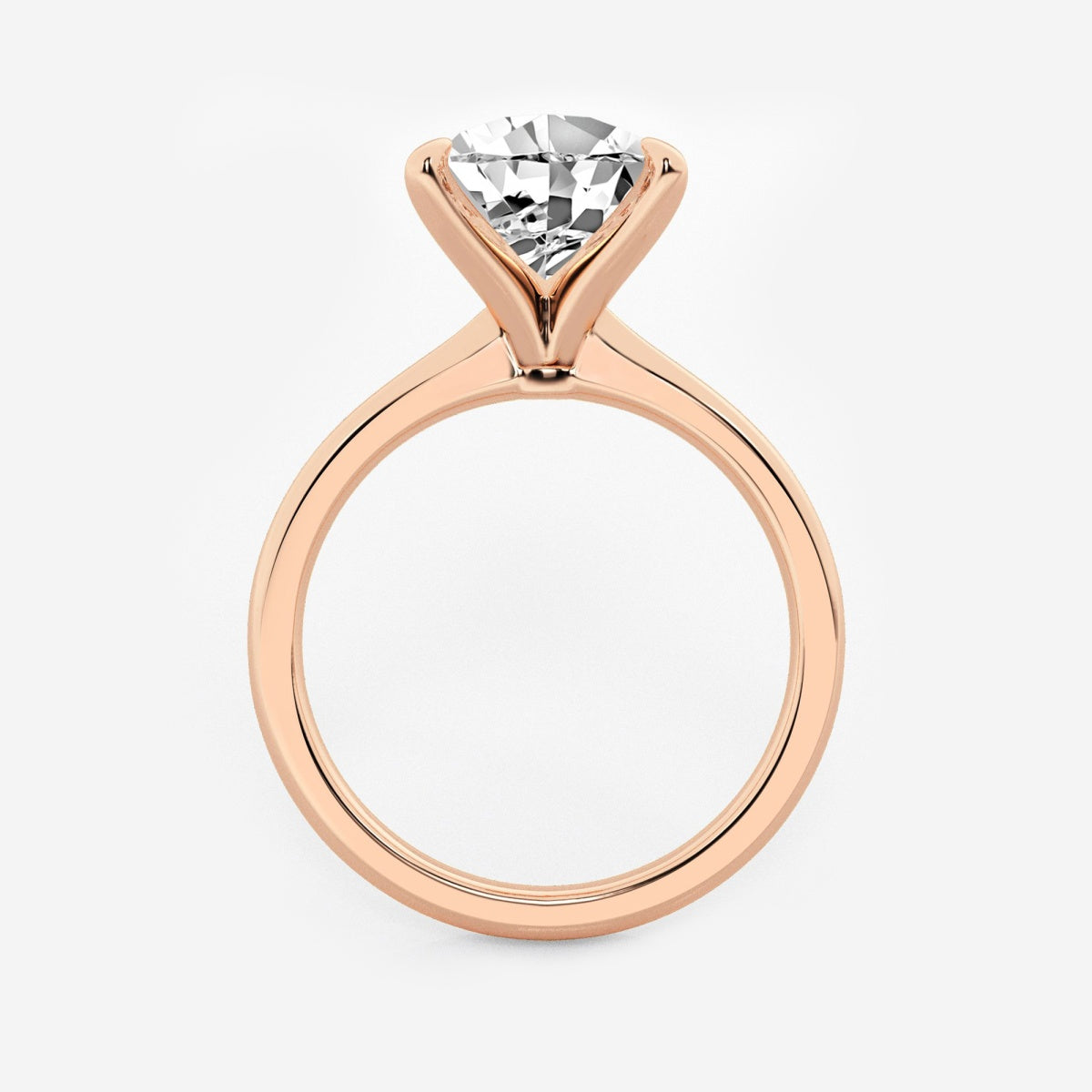 Elise - Delicate Solitaire Engagement Ring