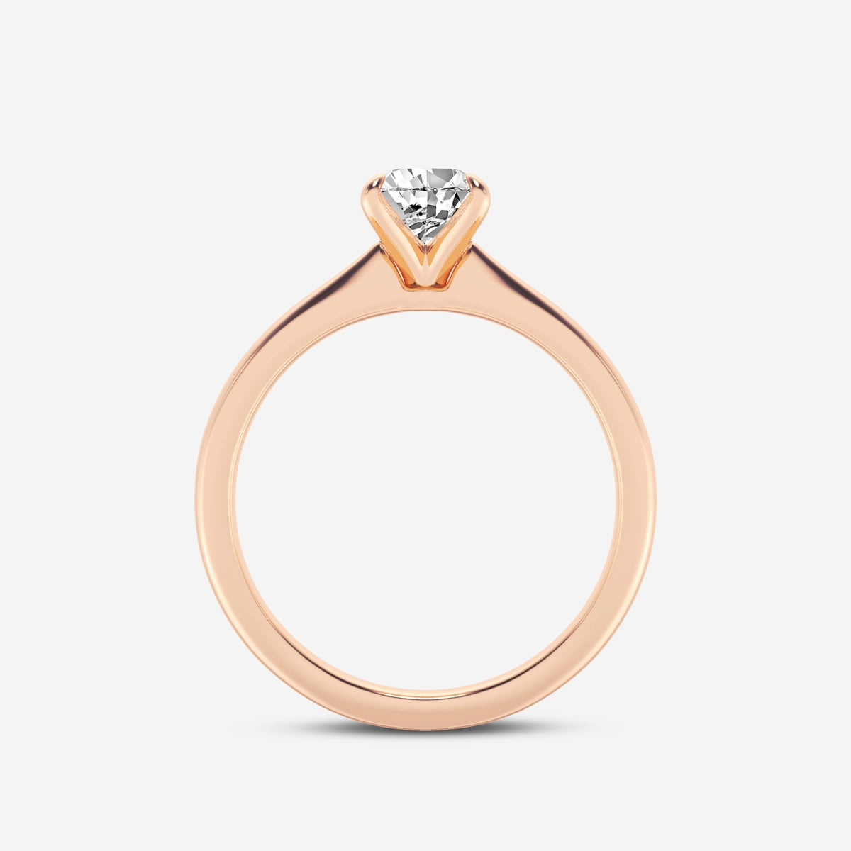 Elise - Delicate Solitaire Engagement Ring