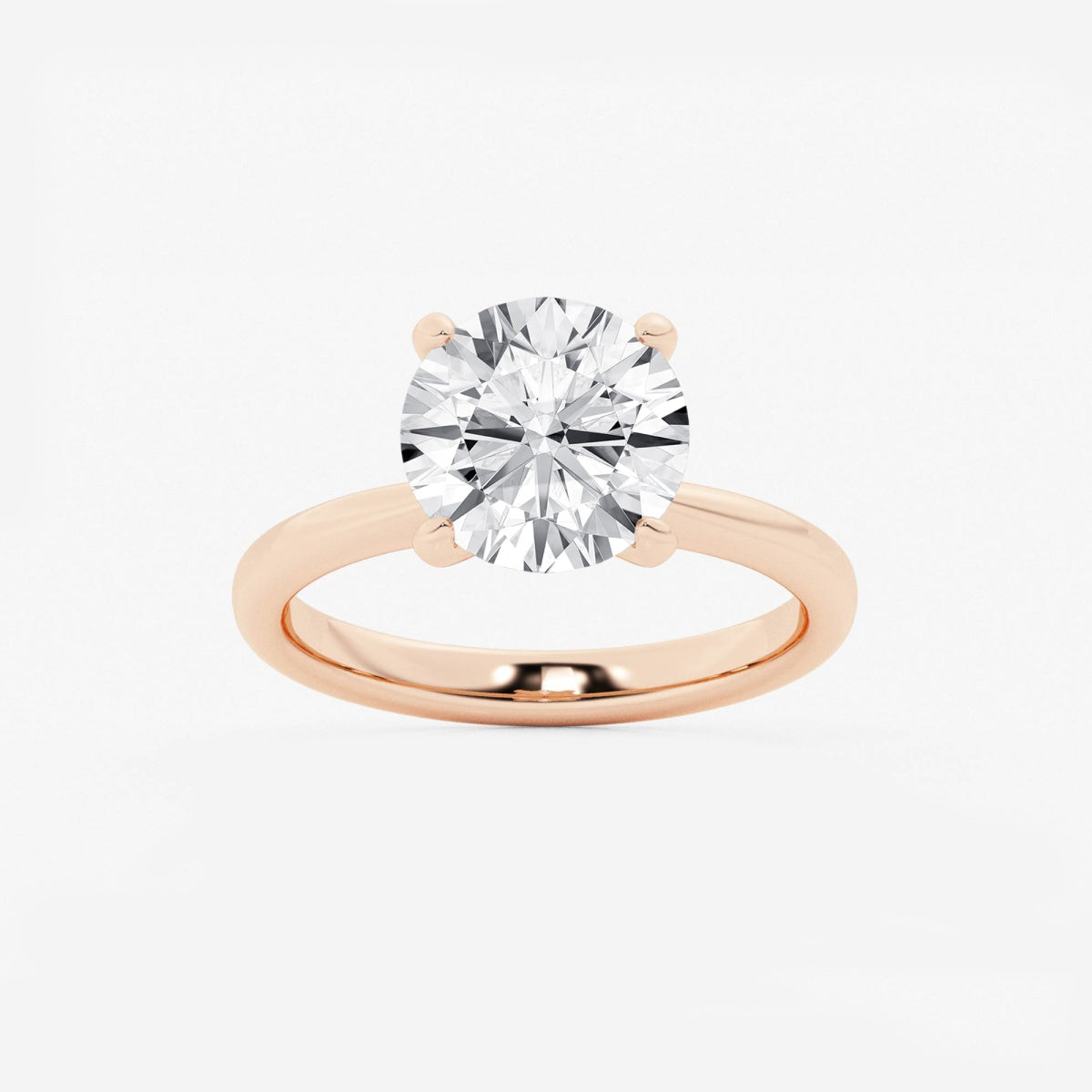 Elise - Delicate Solitaire Engagement Ring