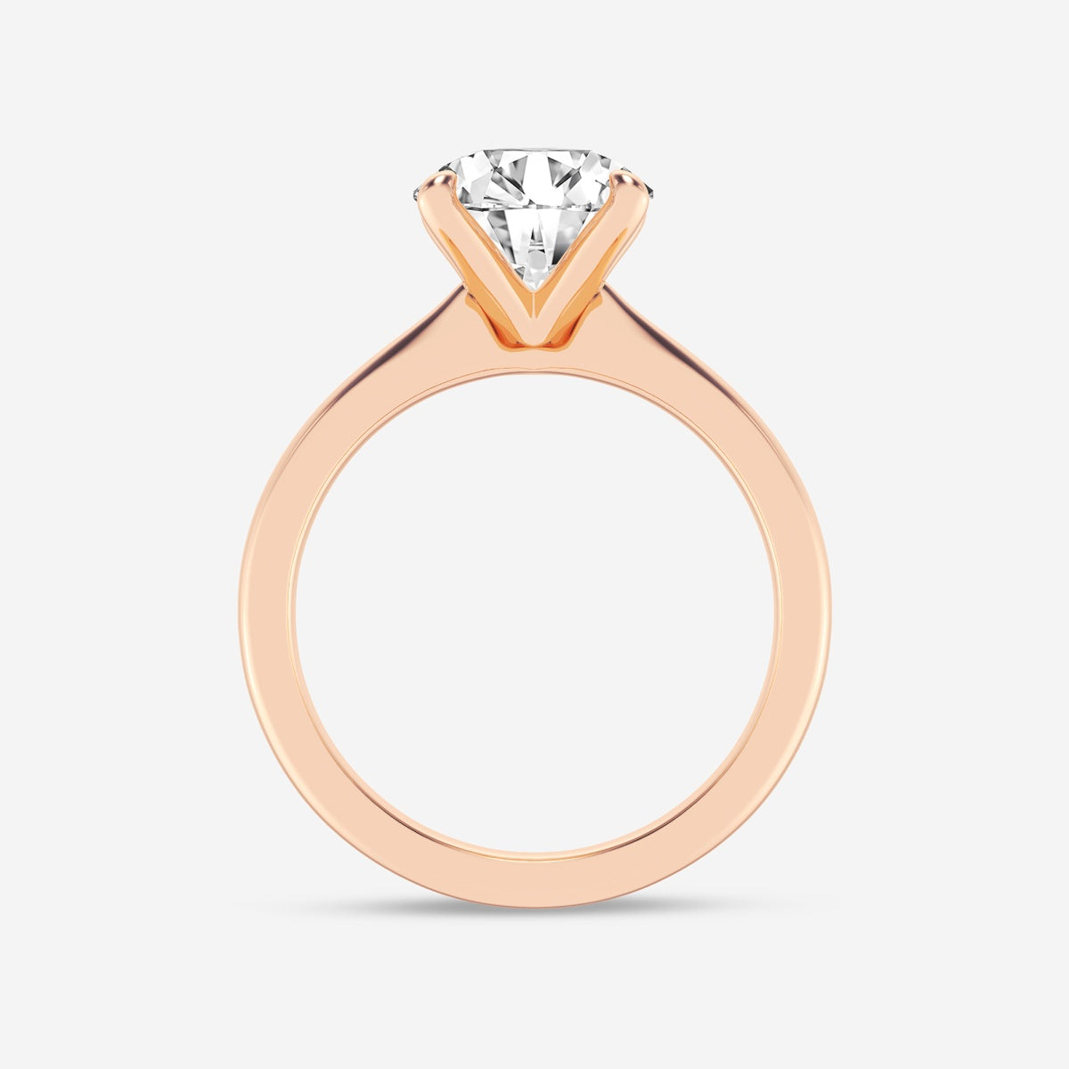 Elise - Delicate Solitaire Engagement Ring